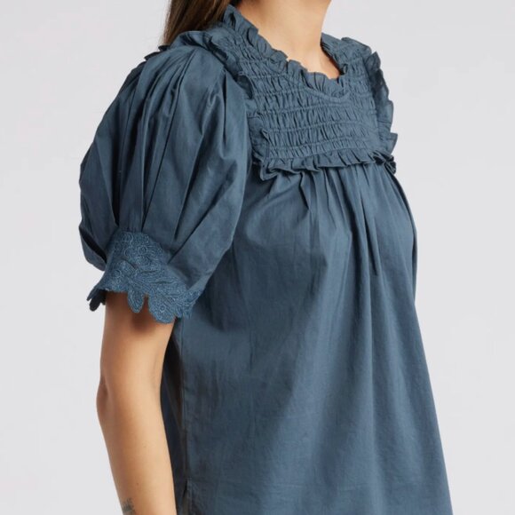 Cleobella Nicky Smocked Top - Picture 3 of 8